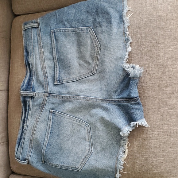 By Rewash women's super high rise mom jeans distressed shorts size 11 - Picture 9 of 10